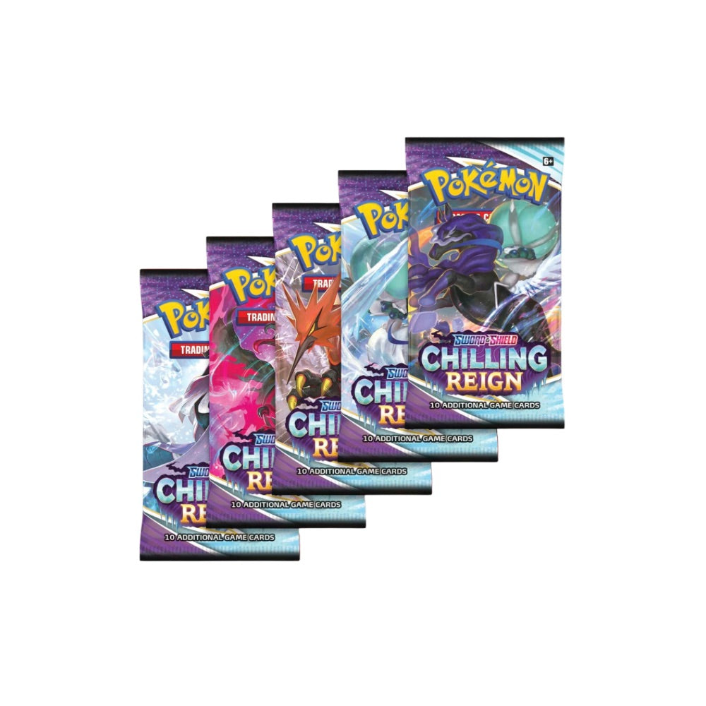 Pokémon TCG Cards Sword & Shield Chilling Reign Booster Pack