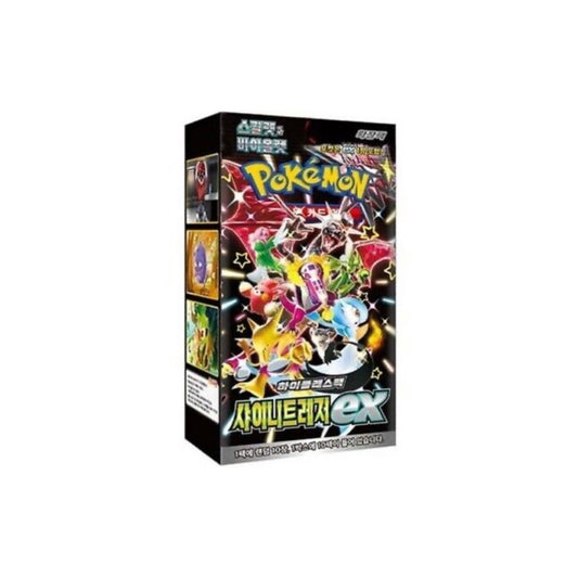 Pokémon TCG Cards Korean Shiny Treasure Ex Booster Pack