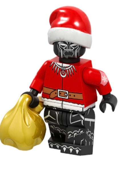 Marvel Black Panther & Spider-Man Christmas Minifigures
