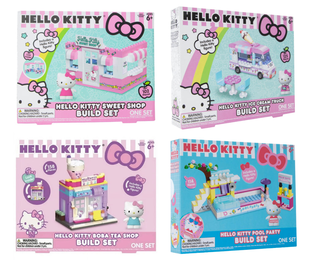 Hello Kitty Building Blocks Sets | Sanrio | High Quality Toys