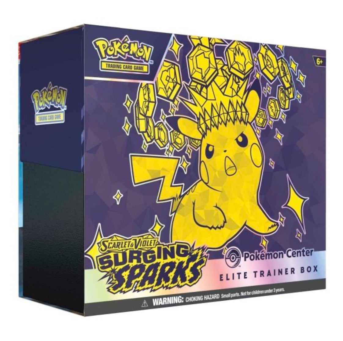 Pokémon TCG Cards Scarlet & Violet Surging Sparks Pokémon Center Elite Trainer Box