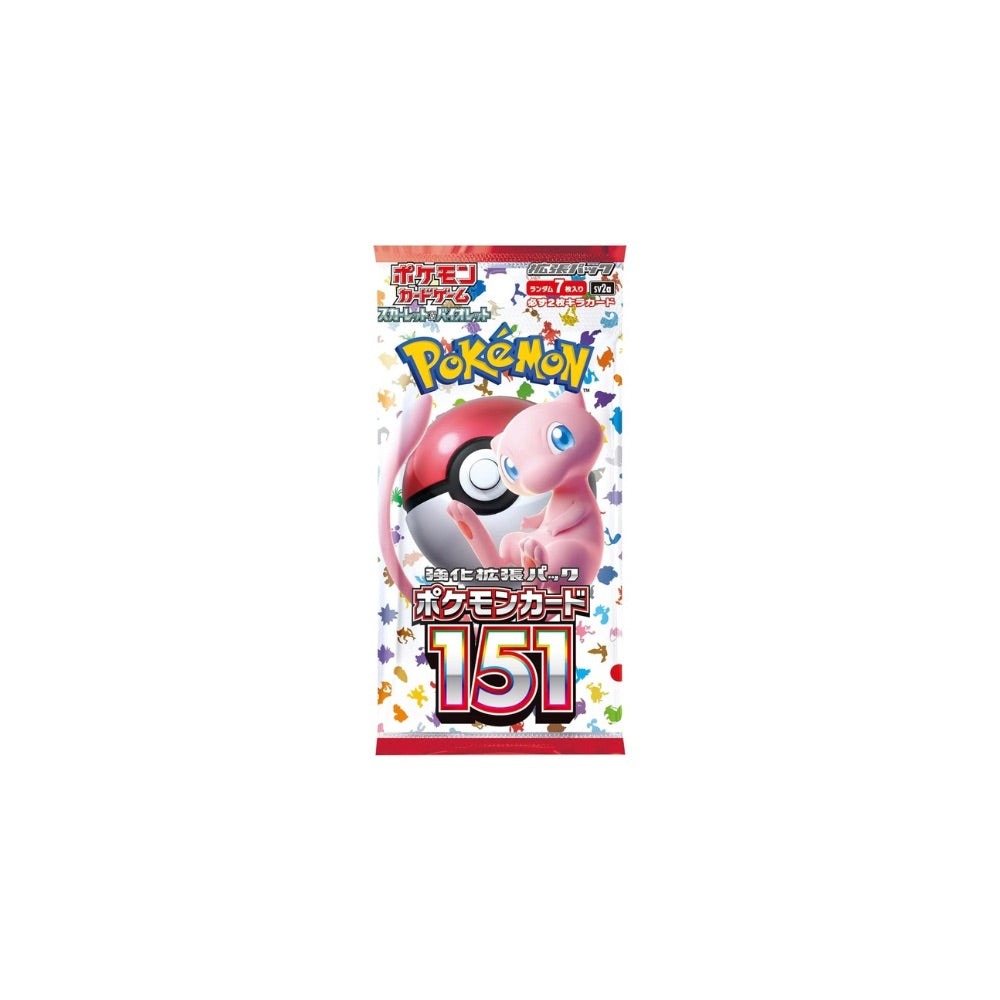 Pokémon TCG Cards Japanese Scarlet & Violet 151 Booster Pack