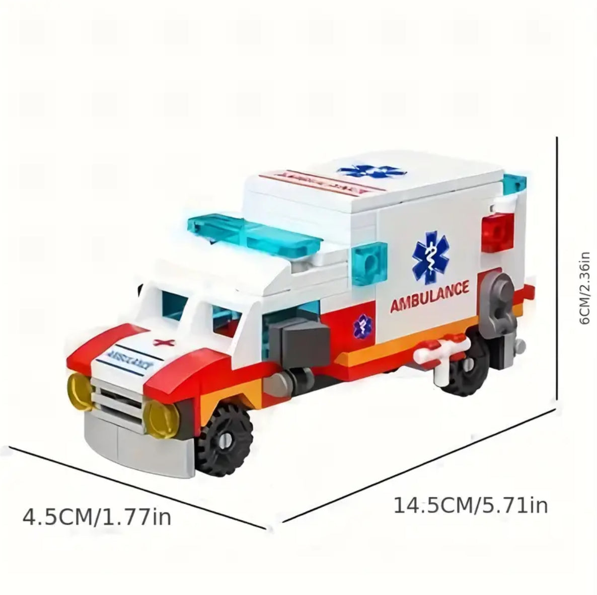 Lele Brother Ambulance Building Blocks Sets | High Quality Toys