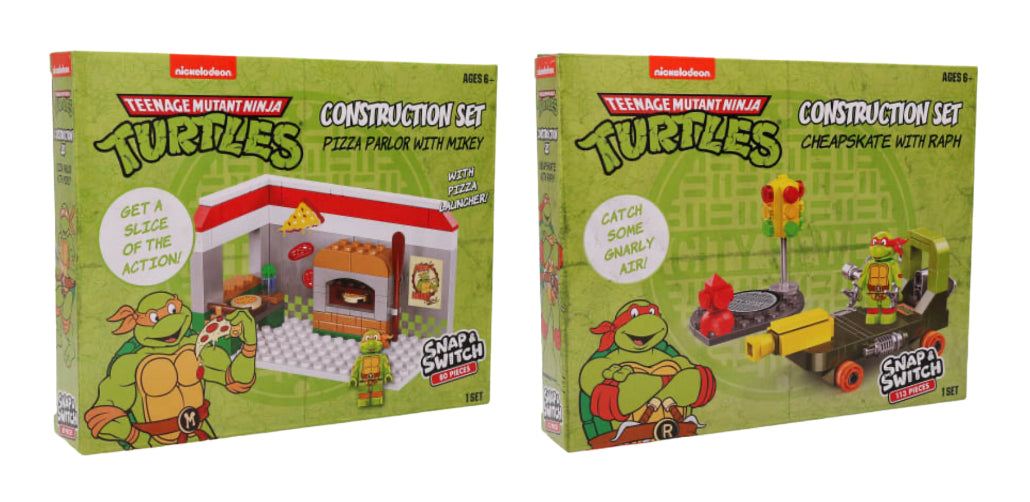 Teenage Mutant Ninja Turtles Building Block Sets | Snap & Switch | High Quality Toys