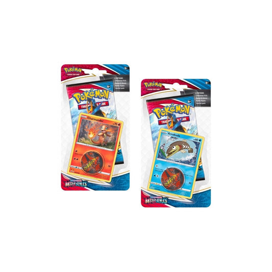 Pokémon TCG Cards Sword & Shield Battle Styles 1-Pack Checklane Blister