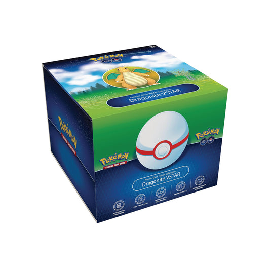 Pokémon TCG Cards Pokémon Go Premier Deck Holder Collection Dragonite VSTAR