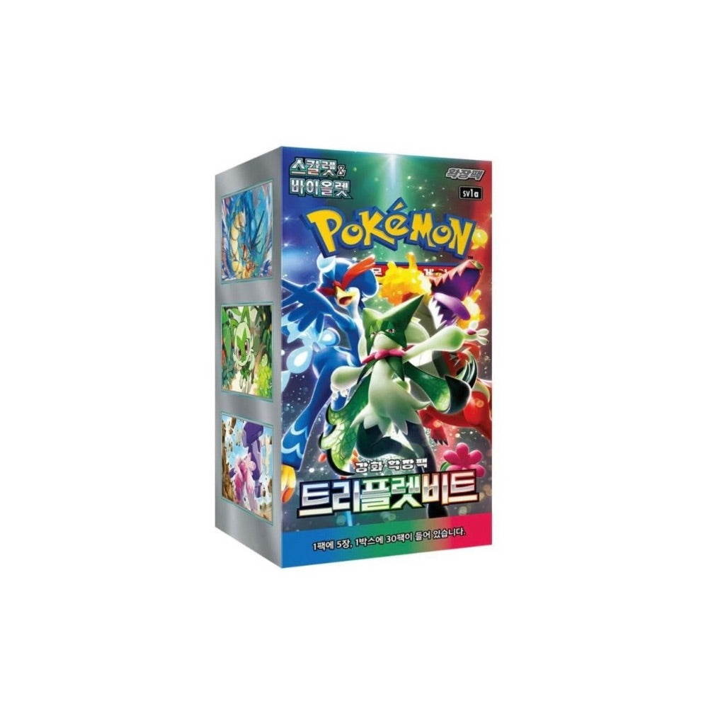 Pokémon TCG Cards Korean Triplet Beat Booster Pack