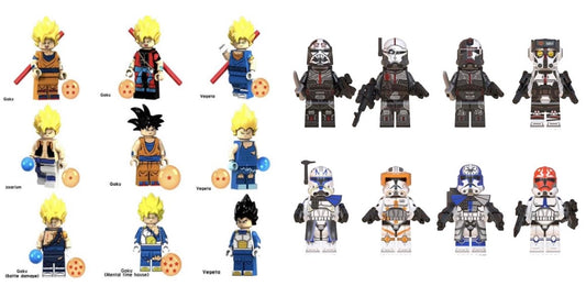 Bloques de construcción de minifiguras