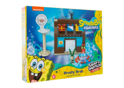 SpongeBob SquarePants Building Blocks Sets | Nickelodeon | Snap & Switch| High Quality Toys