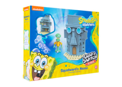 SpongeBob SquarePants Building Blocks Sets | Nickelodeon | Snap & Switch| High Quality Toys